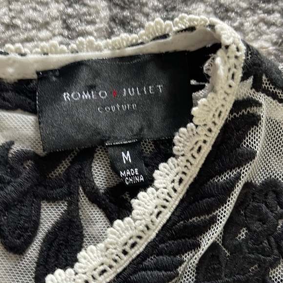 Gorgeous unworn Romeo + Juliet couture top - Picture 2 of 7